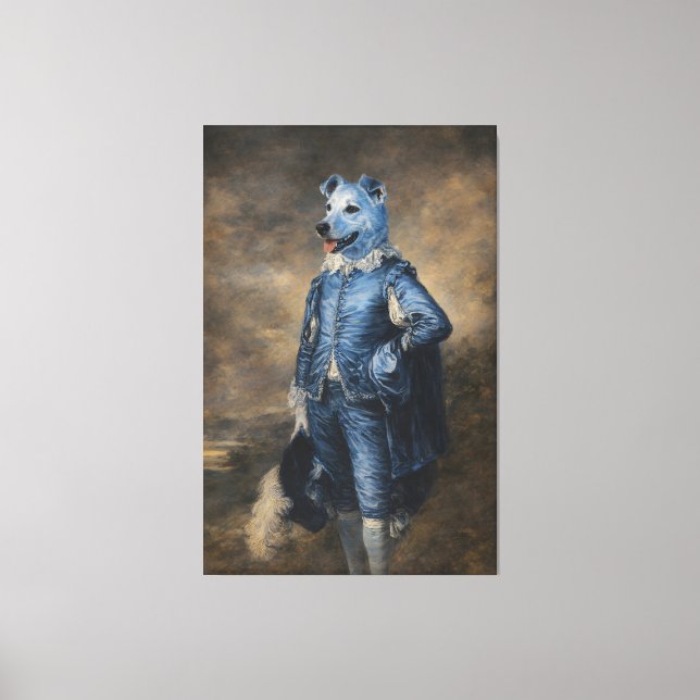 Toile Chien Bleu (Recto)