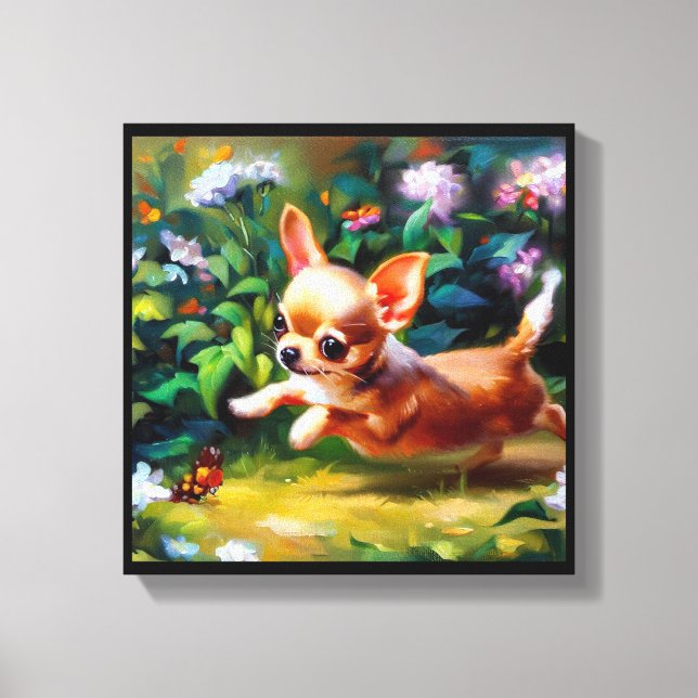 Toile Chien Chihuahua (Recto)