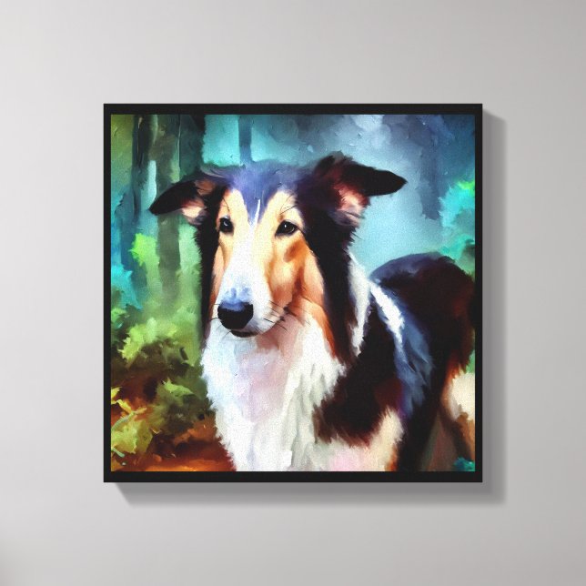 Toile Chien Colley Smooth (Recto)