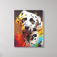 Chien Dalmatien animal familier adorable compagnon