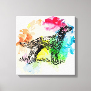 Toile Chien de canard anglais