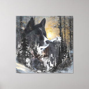 Toile Chien d'ours karélien