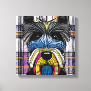 Toile Chien écossais