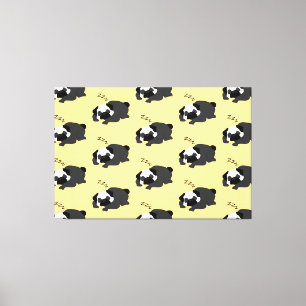 Toile Chien endormi ZZZ Cane Corso Propriétaire d'animau