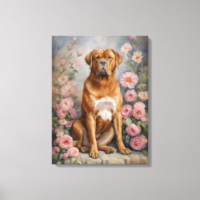 Toile Chien mastiff français de Bordeaux (Recto)