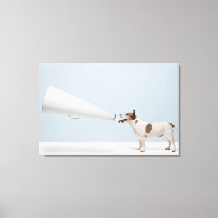 Toile Chien parlant des images   de Getty