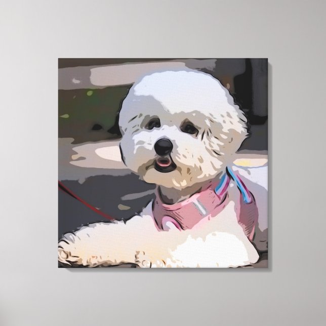 Toile Chien pour animaux, Chien, Marche (Recto)