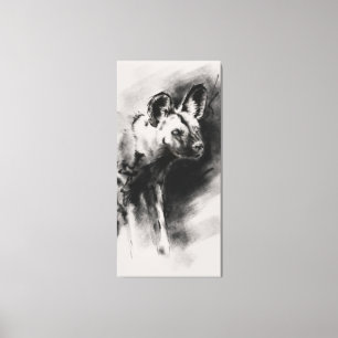 Toile Chien sauvage