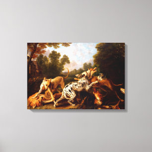 Toile Chiens combattant (par Frans Snyders)