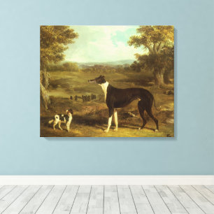 Toile Chiens, Greyhound et Spaniel, Doctor Fop par Herri