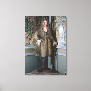 Toile Chiffre factice de conseil d'un homme, c.1690
