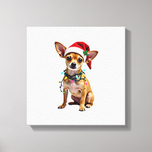 Toile Chihuahua Noël Santa Sweatshirt Horrible Chien Amo
