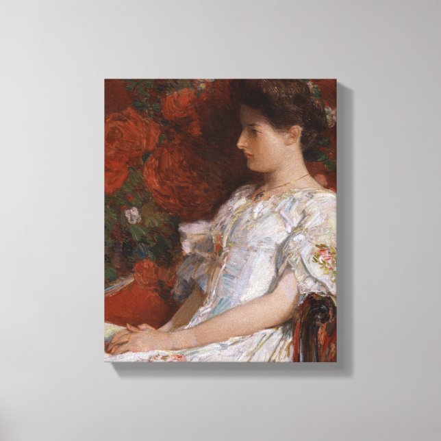 Toile Childe Hassam Victorian chair CC0192 Impressionnis (Recto)