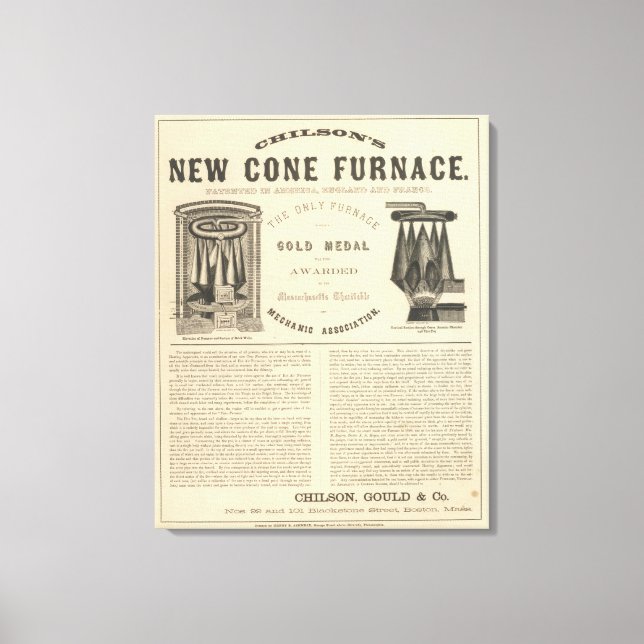 Toile Chilson, Gould et Company (Recto)