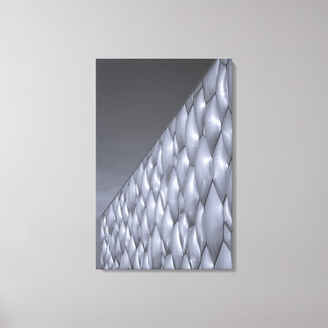 Toile Chine, Pékin. Centre National Aquatique (Recto)