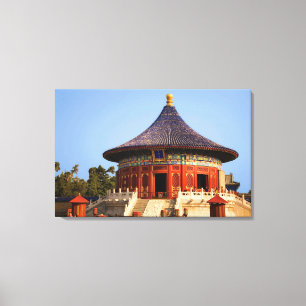 Toile Chine, Pékin, parc Tian Tan, temple du Ciel, 2
