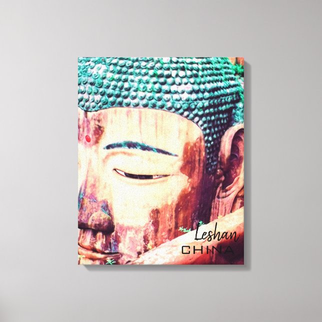 Toile Chine Voyage Leshan Giant Bouddha (Recto)