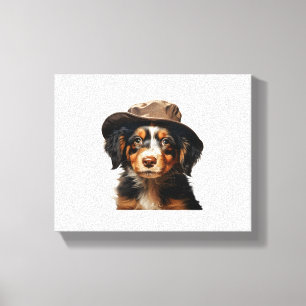 Toile Chiots mignons. ClipArt de nurserie S1
