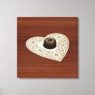 Toile Chocolat de la Saint-Valentin
