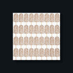 Toile Chocolat Eclair Crème de glace Popsicles Popsicle<br><div class="desc">Présente une illustration originale d'un coquelicot d'eclair au chocolat.</div>