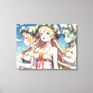 Toile Choeur d'anime