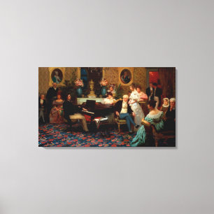 Toile Chopin Jouer le piano