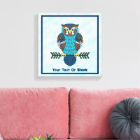 Chouette d'art populaire nordique