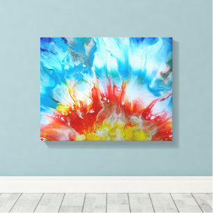 Toile Chrétien "Le premier coucher de soleil"