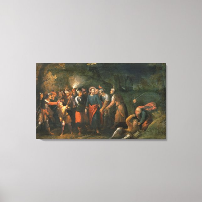 Toile Christ dans le jardin de Gethsémani (Recto)