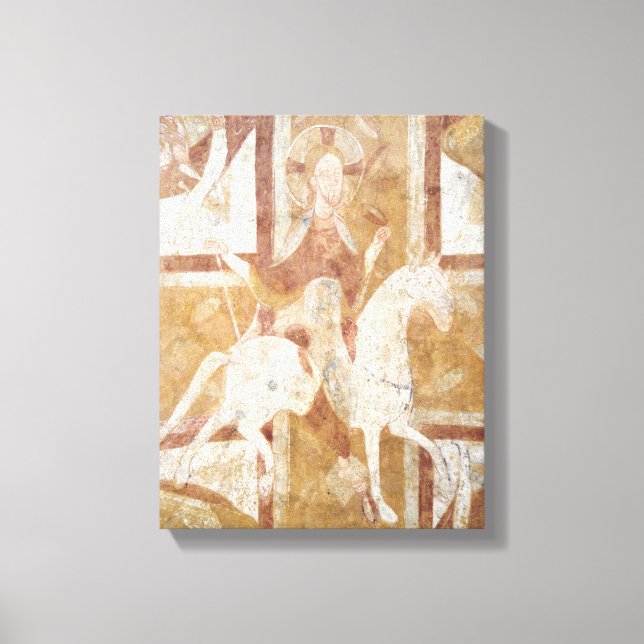 Toile Christ dans un cheval blanc (Recto)