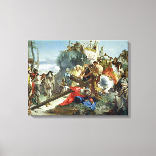 Toile Christ sur la route du Calvaire, 1749 (huile sur t