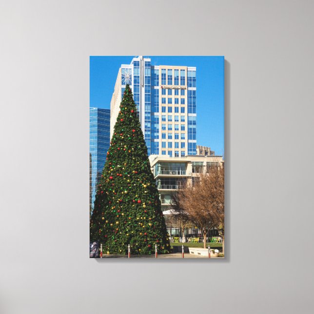 Toile Christmas Downtown Dallas (Recto)
