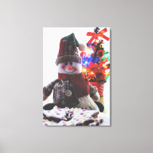 TOILE CHRISTMAS SNOWMAN
