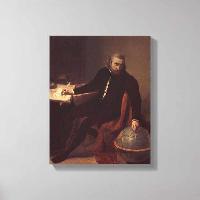 Toile Christophe Colomb, 1839 (Recto)