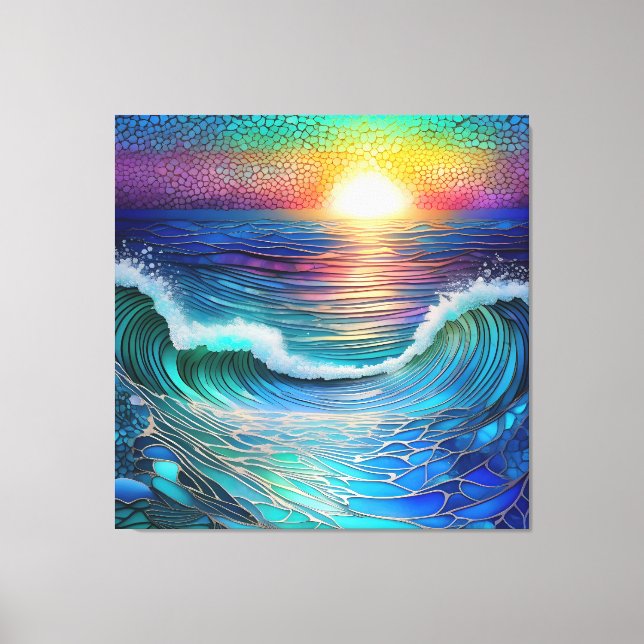 Toile Chroma Sea Seascape (Recto)