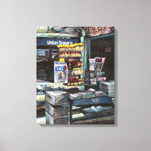 Toile Chrysocolia Morning, New York