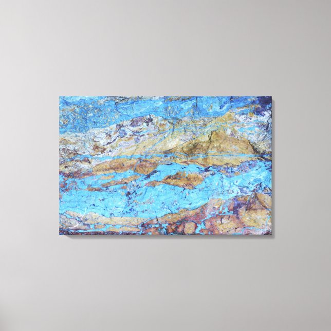 Toile Chrysocolla (CuSiO3) (Recto)