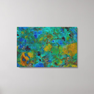 Toile Chrysocolla de Blue Cliff