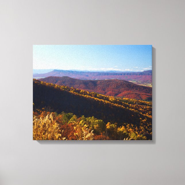 Toile Chute dans la vallée de Shenandoah, Virginie (Recto)