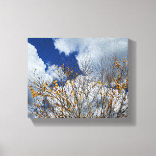 Toile Chute de Paradis Photographie d'arbre d'automne