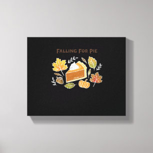 Toile Chute de tarte - Confortable Citrouille d'automne