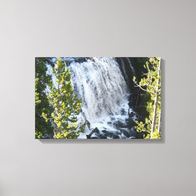 Toile Chute d'eau de Yellowstone (Recto)