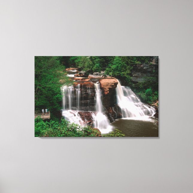 Toile Chutes de Blackwater, Virginie-Occidentale, pittor (Recto)