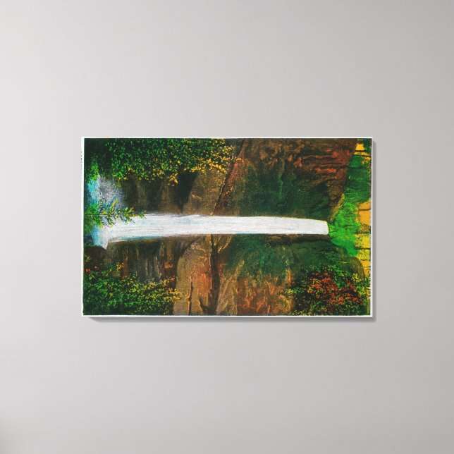 Toile Chutes de Latourelle dans la gorge de Columbia Riv (Recto)