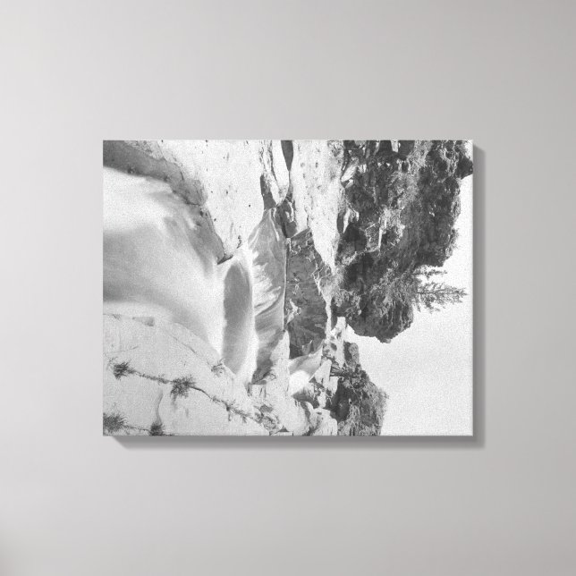 Toile Chutes De Minnekahta Près Des Sources D'Eau Chaude (Recto)