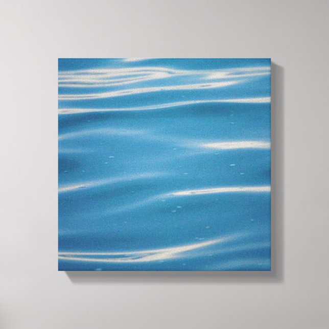 Toile Chutes de pluie sur le lac Michigan (Recto)