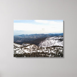 Toile Chypre nature paysage montagnes de troodos forêt s