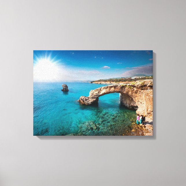 Toile Chypre, Pont des Amoureux (Recto)