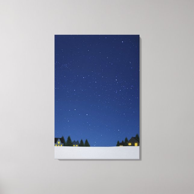 Toile Ciel à la nuit 2 (Recto)