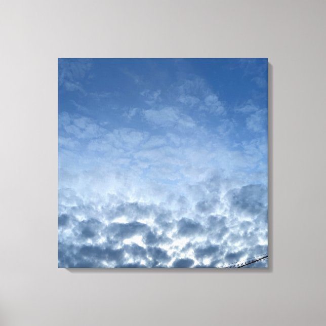 Toile Ciel mélangé (Recto)